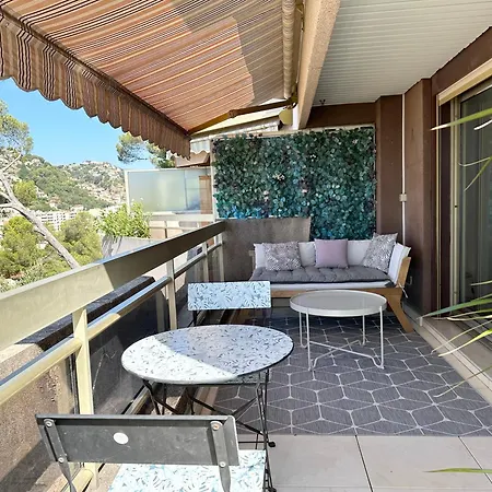 Nice, Grand Studio - Piscine - Terrasse Vue Mer Apartament *